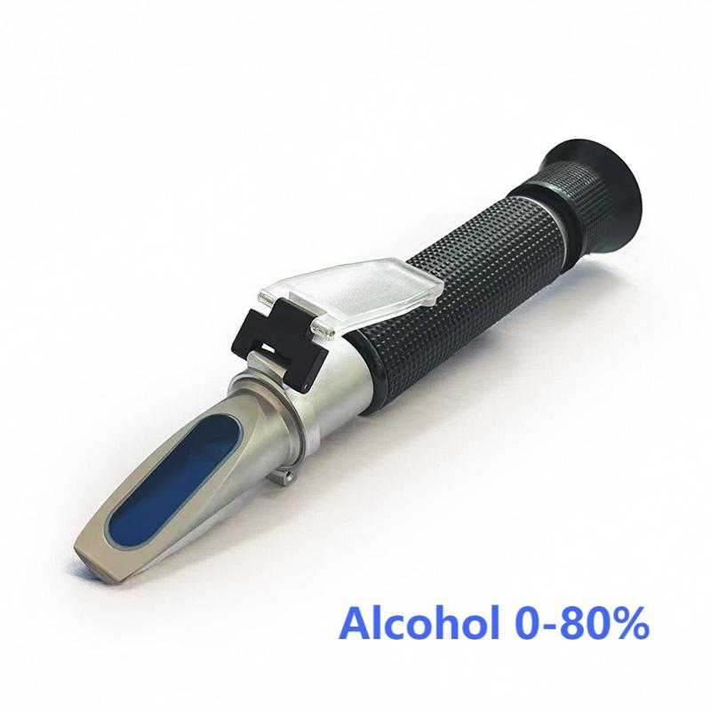 RHW-80A image of handheld Alcohol refractometer