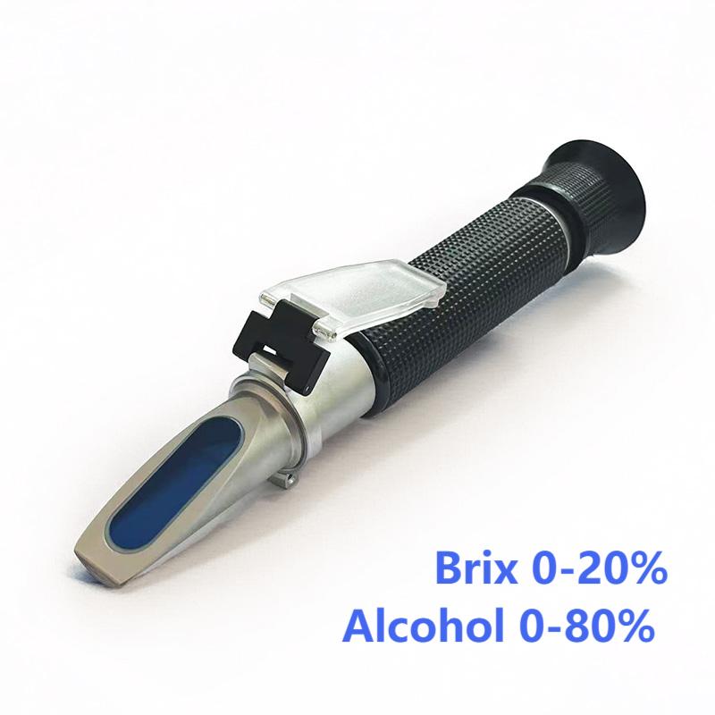 RHW-80aA image of handheld Alcohol refractometer